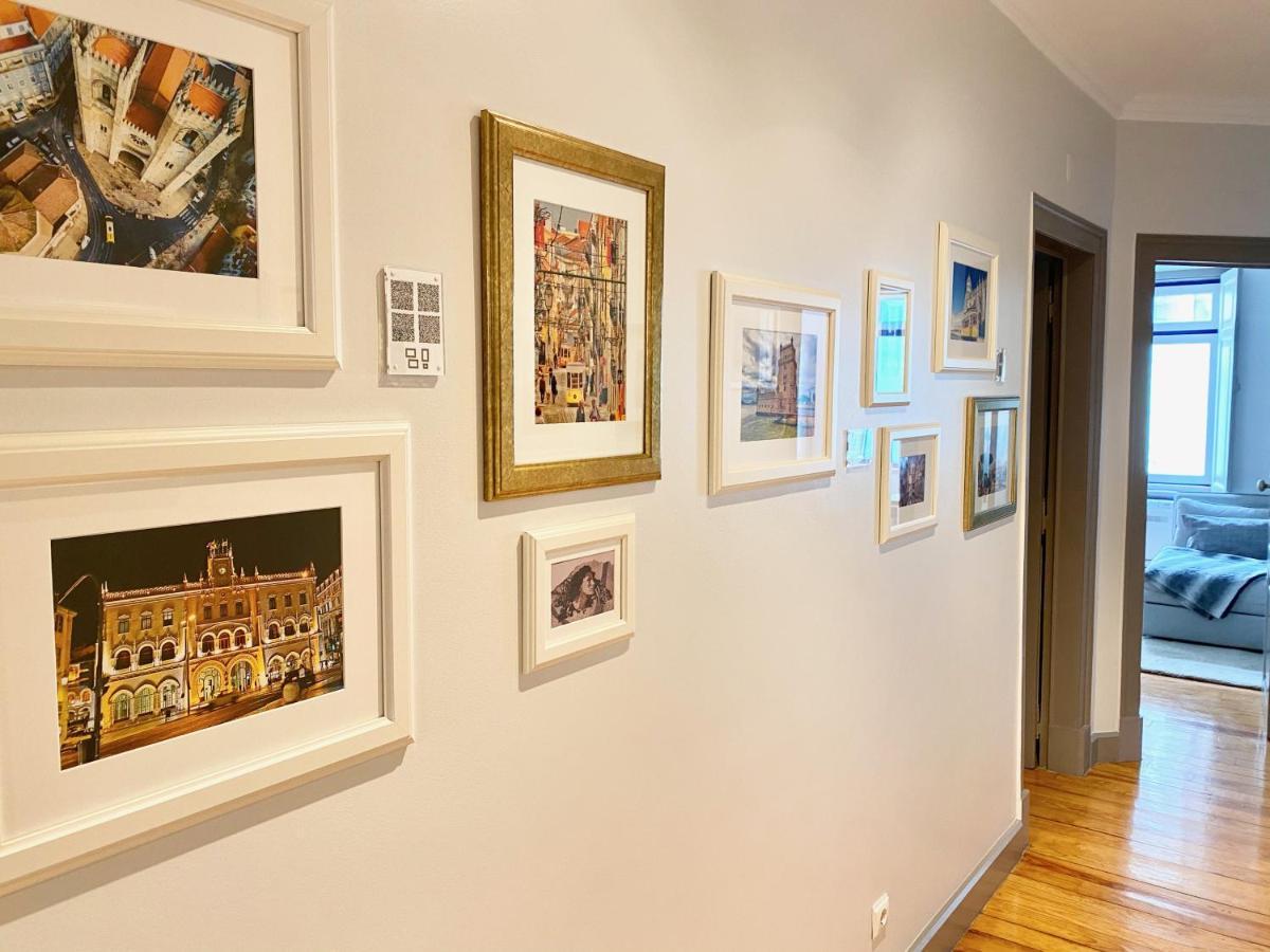 Luxury Vintage apartment with all the comforts of home at the city centre, next to Marquês de Pombal Lisboa Exterior foto